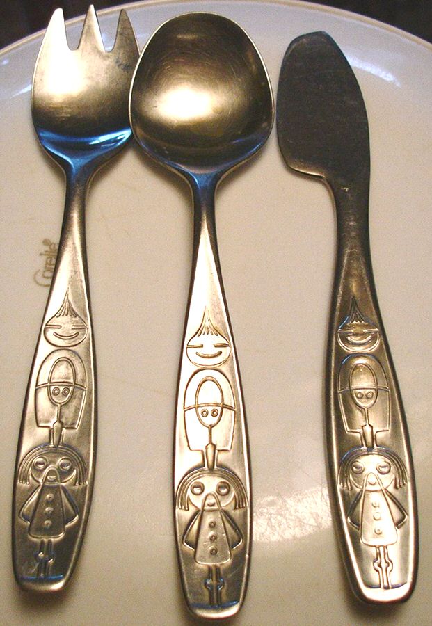 TWS339 (Stainless) Baby Fork by Towle Silver-1