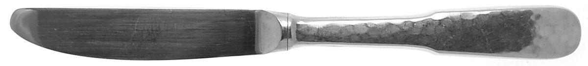 Hammersmith (Stainless, Germany, Satin) Modern Hollow Butter Spreader (Stainless) by Towle Silver-1