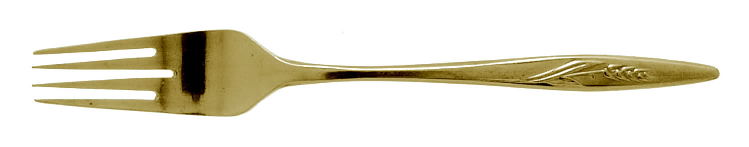 TWS343 (Gold Electroplate) Fork by Towle Silver-1