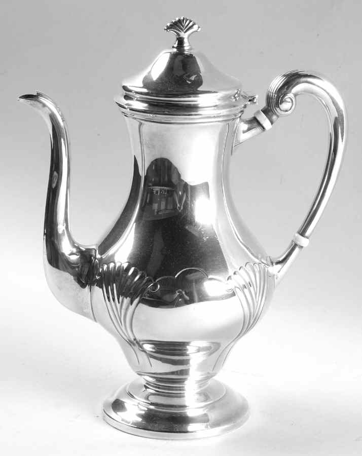 Onslow (Sterling, Hollowware) Coffee Pot by Tuttle-1