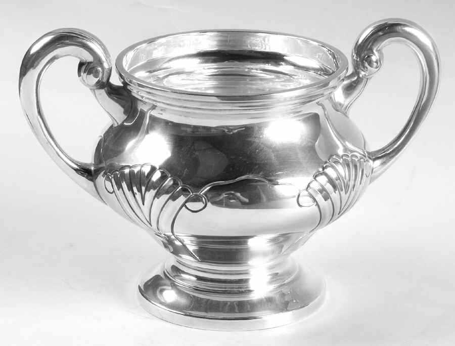 Onslow (Sterling, Hollowware) Sugar Bowl No Lid by Tuttle-1