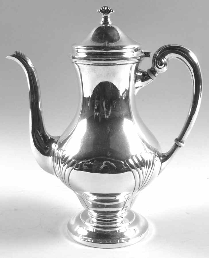 Onslow (Sterling, Hollowware) Coffee Pot by Tuttle-1