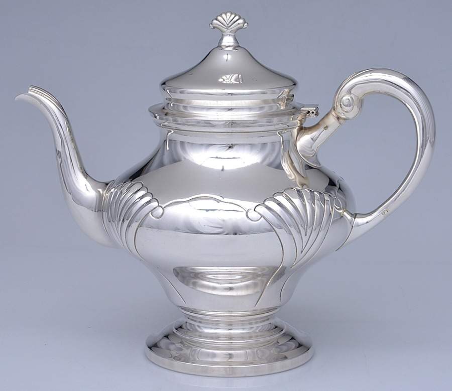 Onslow (Sterling, Hollowware) Teapot by Tuttle-1