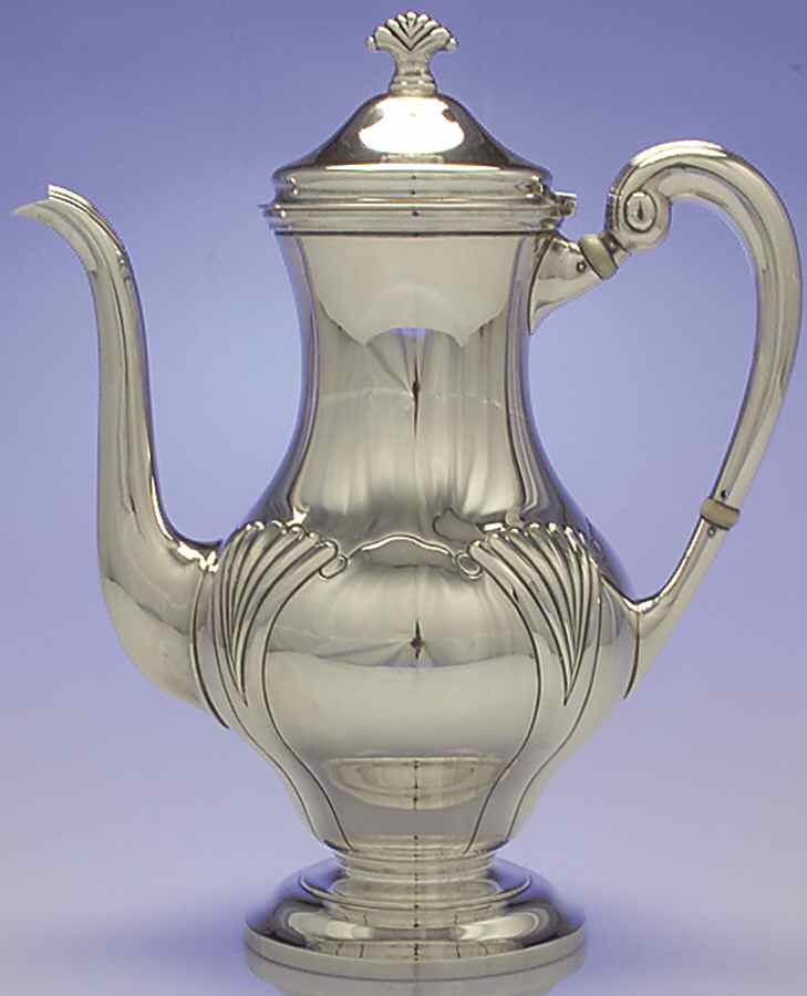Onslow (Sterling, Hollowware) Coffee Pot by Tuttle-1