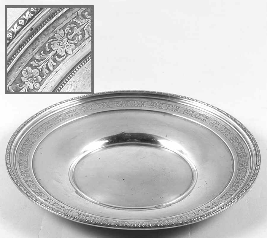 Beverly (Sterling, Hollowware) Sterling Sandwich Plate by Towle Silver-1