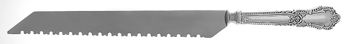 TWS350 (Sterling) Bread Knife with Stainless Blade by Towle Silver-1