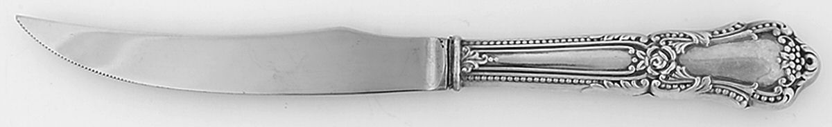 TWS350 (Sterling) Individual Steak Knife Hollow Handle Serrate Blade by Towle Silver-1