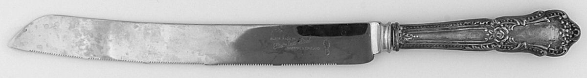 TWS350 (Sterling) Cake Slicer with Stainless Blade by Towle Silver-1