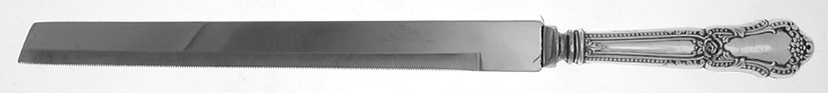 TWS350 (Sterling) Ham Slicer Knife with Stainless Blade by Towle Silver-1
