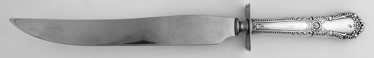 TWS350 (Sterling) Small Steak Carving Knife with Stainless Blade by Towle Silver-1