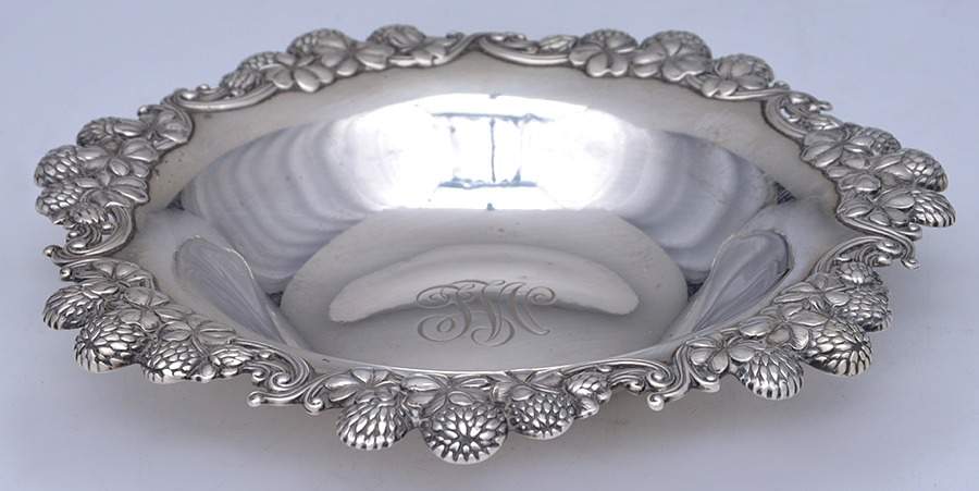 Clover (Sterling, Hollowware Only) 6" Bon Bon Bowl by Tiffany & CO SILVER-1