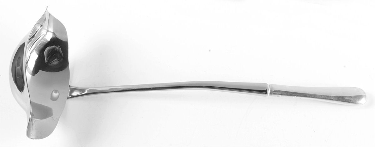 Hannah Hull (Sterling, 1974-2003) Punch Ladle with Stainless Bowl by Tuttle-1