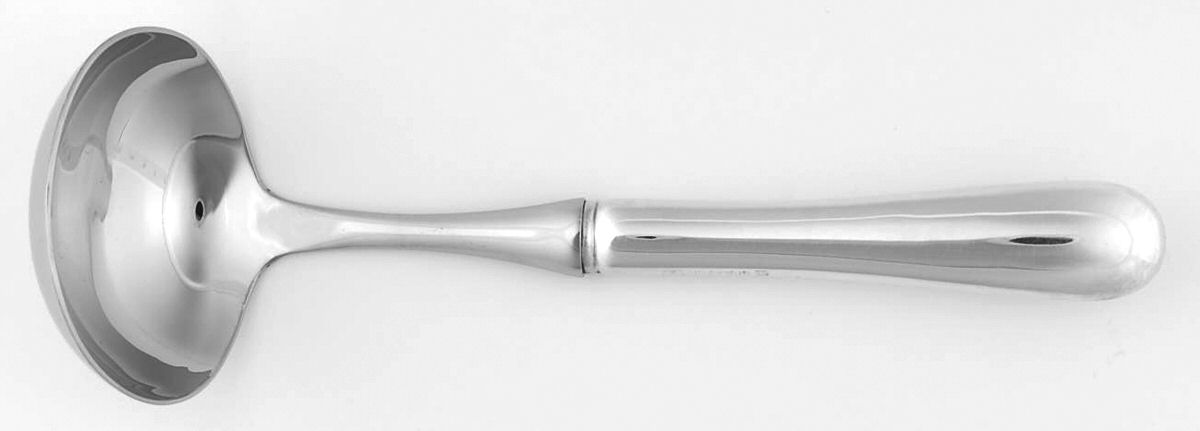 Hannah Hull (Sterling, 1974-2003) Hollow Handle Gravy Ladle with Stainless Bowl by Tuttle-1