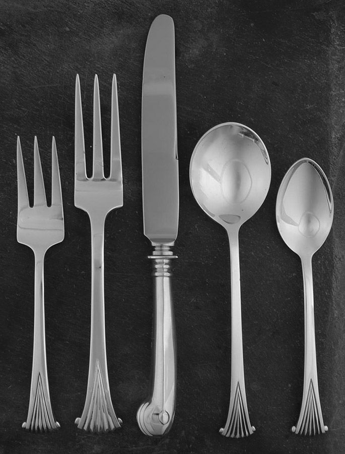 Onslow (Sterling, 1974-2003) 40  Piece Estate Set by Tuttle-1