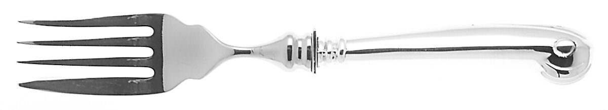 Onslow (Sterling, 1974-2003) Individual Hollow Fish Fork, Stainless Tines by Tuttle-1