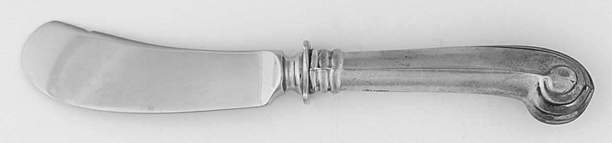 Onslow (Sterling, 1974-2003) Butter Spreader Hollow Hdl-Paddle/Stainless Blade by Tuttle-1