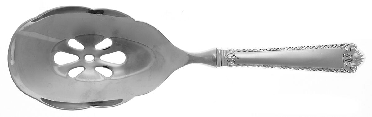 Lamerie (Sterling, 1974-2009) Pierced Serving Spoon with Stainless Bowl by Tuttle-1
