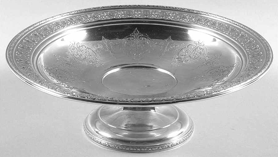 541 (Sterling, Hollowware) Round Compote (Height X Width) by Towle Silver-1