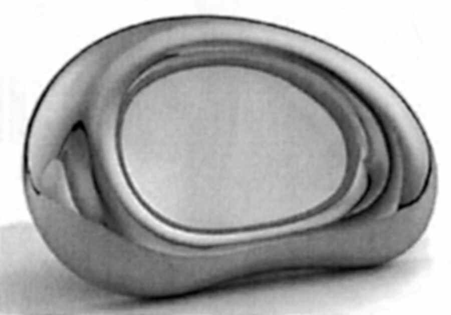 Elsa Peretti Giftware (Sterling, Hollowware) Bean Picture Frame by Tiffany & CO SILVER-1