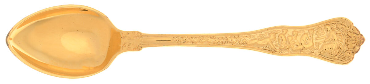 Olympian Gold (Sterling, 1878, Gold Vermeil) Demitasse Spoon by Tiffany & CO SILVER-1
