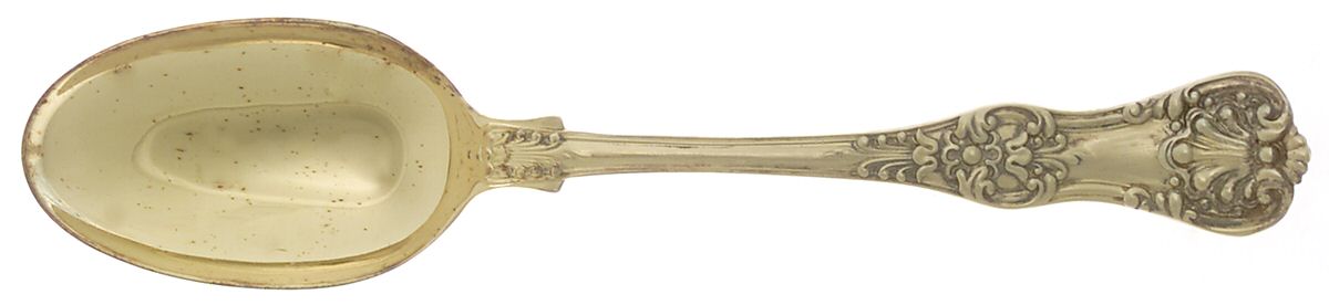 English King Gold (Str, 1885, Gold Vermeil) Tablespoon (Serving Spoon) by Tiffany & CO SILVER-1