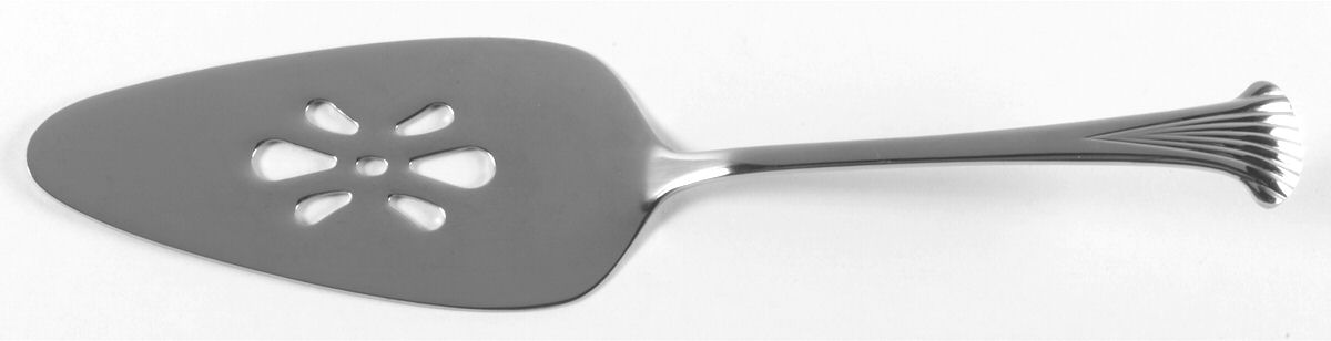 Marchesa (Stainless) Pierced All Stainless Pie Server by Towle Silver-1