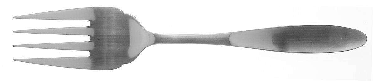 Magnum (Stainless, China) Large Solid Cold Meat Serving Fork by Towle Silver-1