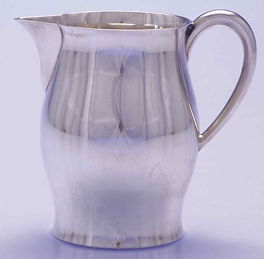 Paul Revere-Plain (Sterling, Hollowware) Creamer by Tuttle-1