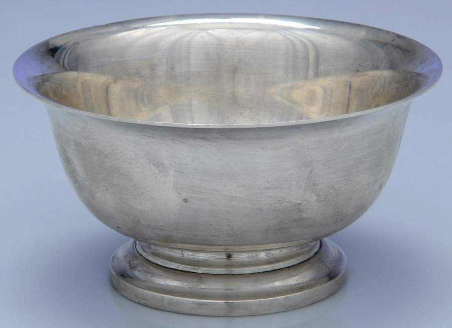 Paul Revere Bowl (Sterling, Hollowware) 4" Paul Revere Bowl by Tuttle-1