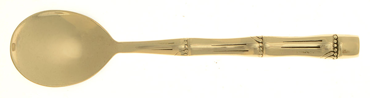 Royal Bamboo (Bronzeware) Demitasse Spoon by Thai Bronzewares Mfr-1