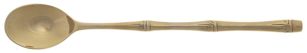 Royal Bamboo (Bronzeware) Iced Tea Spoon by Thai Bronzewares Mfr-1