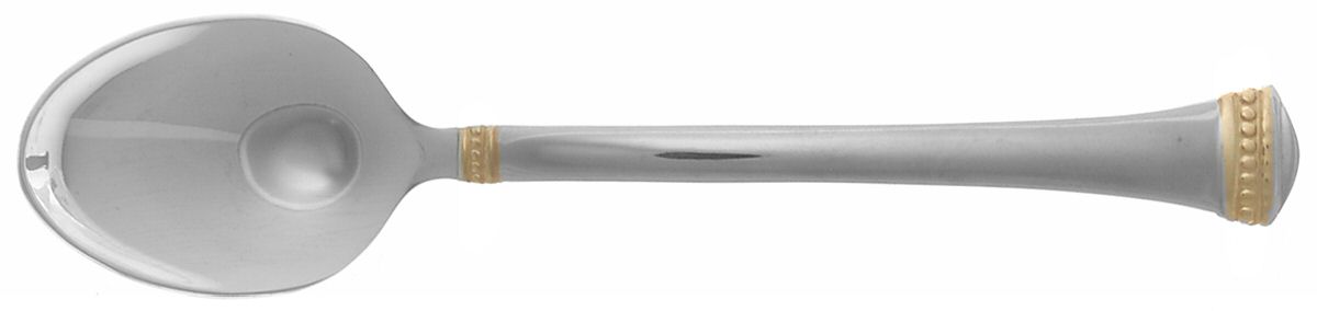 Classique Bead Gold Accent (Stainless) Teaspoon by Towle Silver-1
