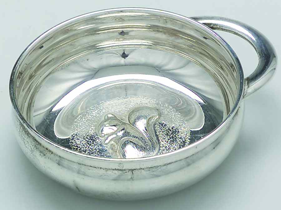162 (Sterling, Hollowware) Sterling Porringer by Towle Silver-1