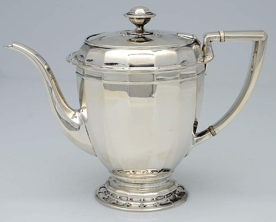 St. Dunstan (Sterling, Hollowware) Coffee Pot by Tiffany & CO SILVER-1
