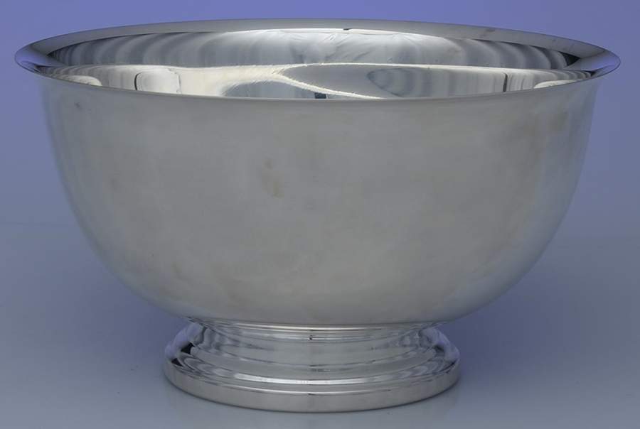 Paul Revere Bowls (Silverplate, Hollowware) 8" Paul Revere Bowl by Towle Silver-1