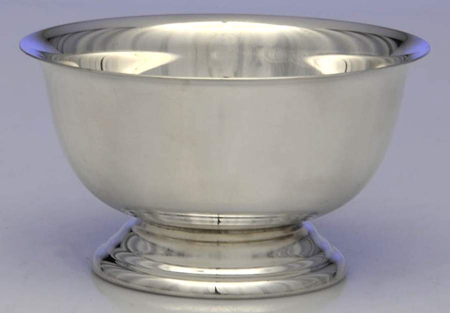 Paul Revere Bowls (Silverplate, Hollowware) 4" Paul Revere Bowl by Towle Silver-1