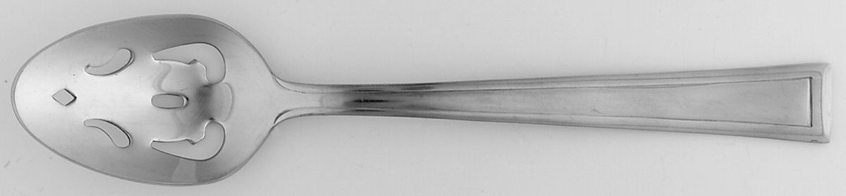 TOT18 (Stainless) Pierced Tablespoon (Serving Spoon) by Tools of The Trade-1