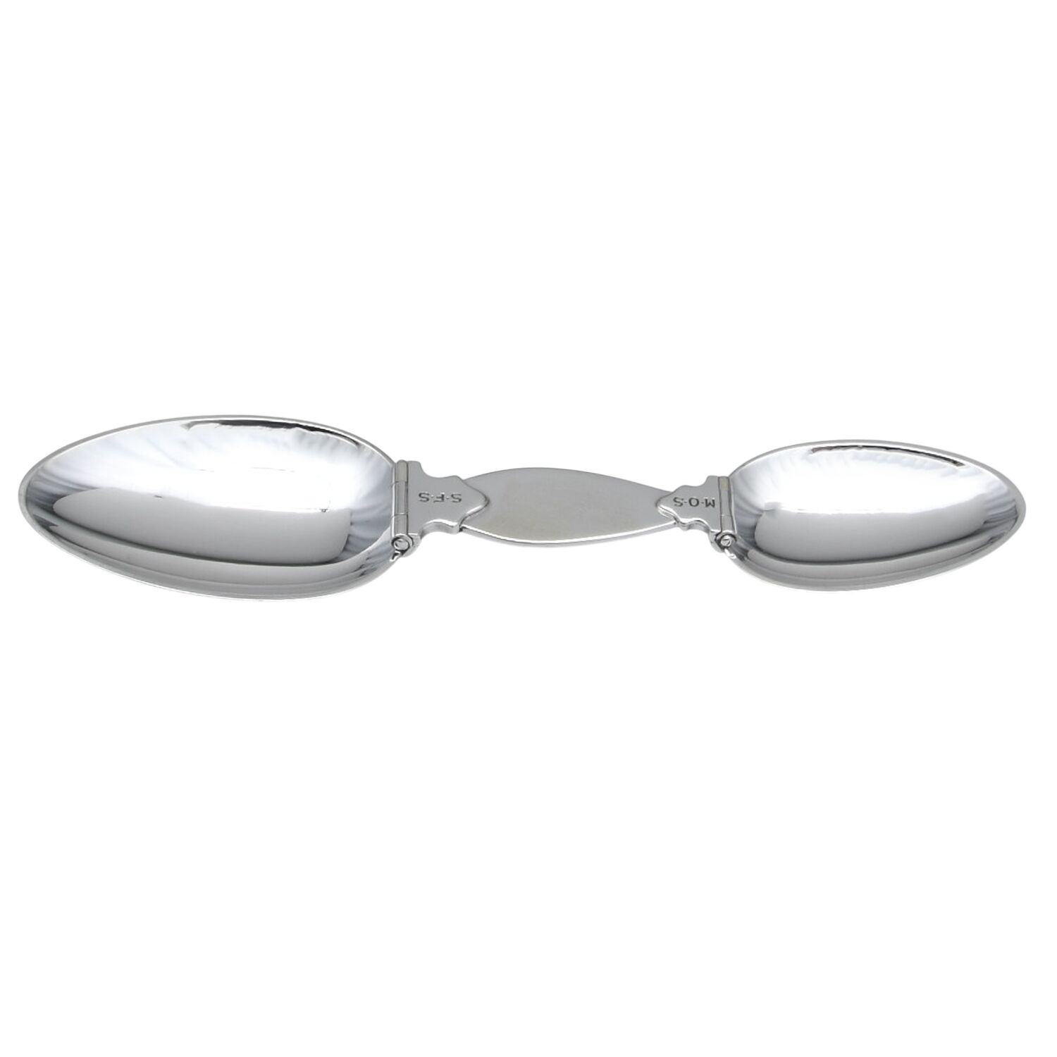 Sterling Flatware Folding Medicine Spoon by Tiffany & CO SILVER-1