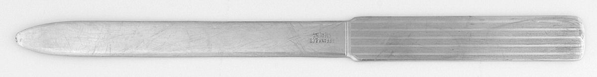 Sterling Flatware Letter Opener Solid Piece by Tiffany & CO SILVER-1