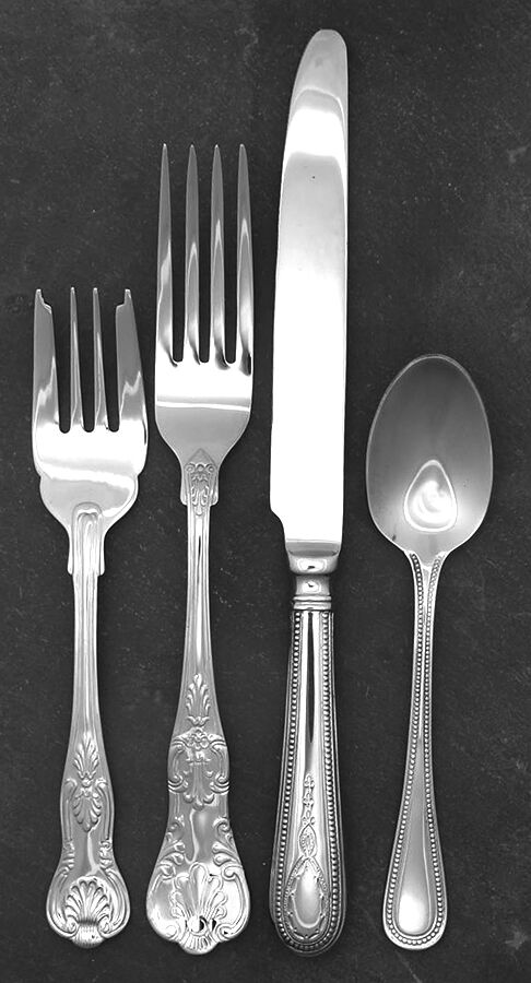 Hotel (Stainless) 4 Piece Place Setting by Towle Silver-1