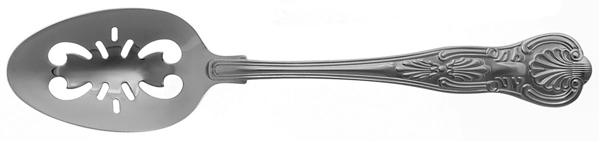 Hotel (Stainless) Pierced Tablespoon (Serving Spoon) by Towle Silver-1