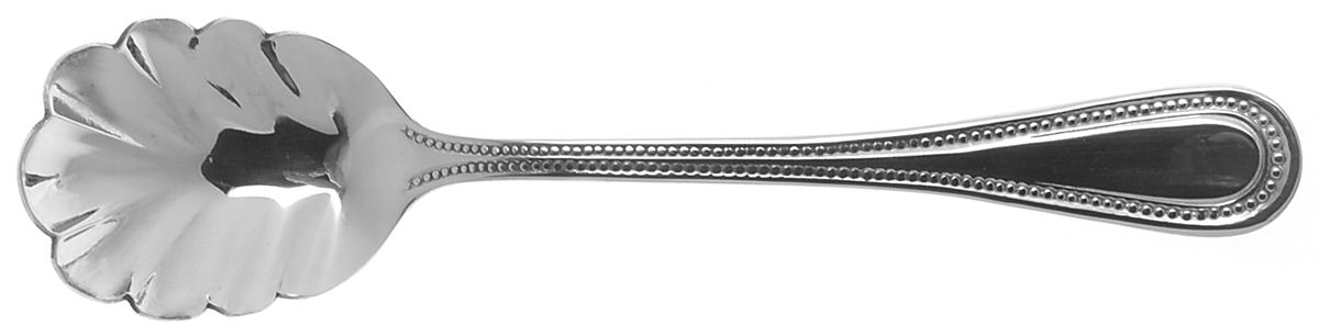 Hotel (Stainless) Sugar Shell Spoon by Towle Silver-1