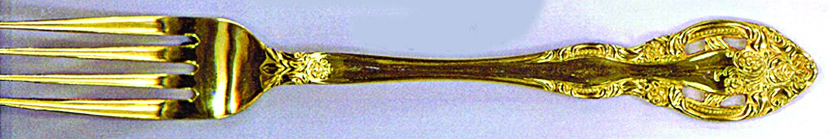 TWS211g (Gold Electroplate) Fork by Towle Silver-1