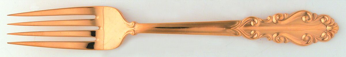 Esplanade-Gold Vermeil Fork by Towle Silver-1