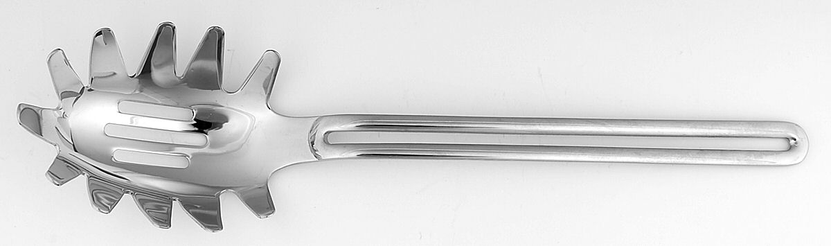 Nordic (Stainless, 18-10) Solid Pasta Server by Towle Silver-1