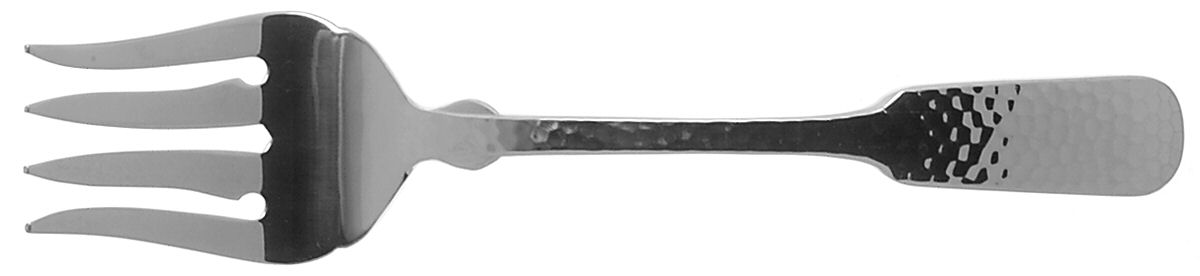 Hammersmith (Stainless-Glossy) Medium Solid Cold Meat Serving Fork by Towle Silver-1