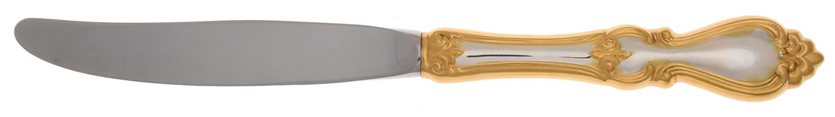 Queen Elizabeth-Gold (Sterling) Modern Hollow Knife by Towle Silver-1