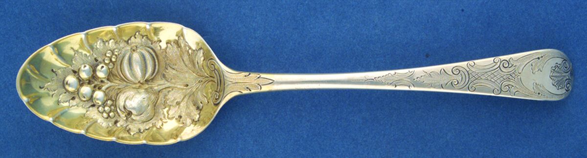 TCW1 (Sterling) Tablespoon (Serving Spoon) by Thomas Chawner-1