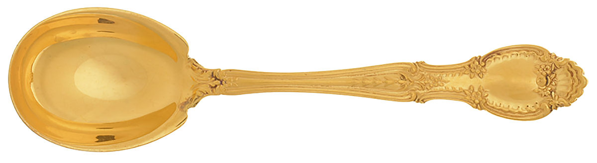 Richelieu (Gold Vermeil) Sugar Spoon by Tiffany & CO SILVER-1