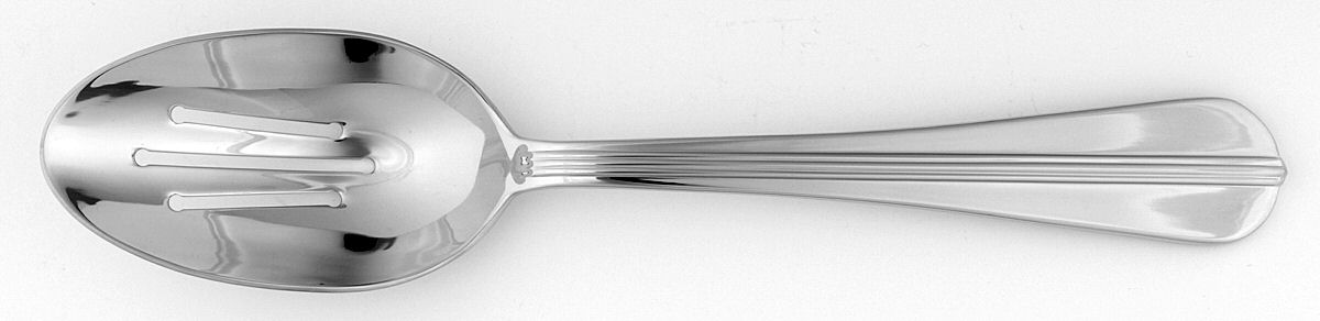 Tilden (Stainless) Pierced Tablespoon (Serving Spoon) by Reed & Barton-1